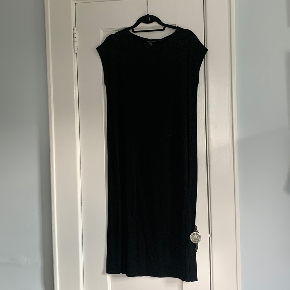 Eileen Fischer black dress